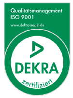 Dekra Qualitätsmanagement ISO 9001 Zertifiziert Zertifikat