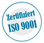 ISO 9001 Zertifiziert Zertifikat